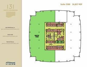 131 S Dearborn St, Chicago, IL à louer Plan d’étage- Image 1 de 1