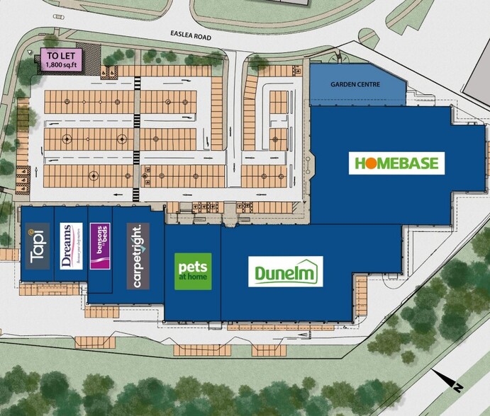 Greyfriars Rd, Bury St Edmunds à louer - Plan de site - Image 1 de 2