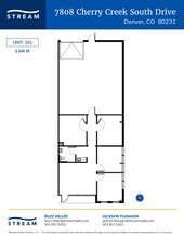 7808 E Cherry Creek South Dr, Denver, CO à louer Plan de site- Image 1 de 1