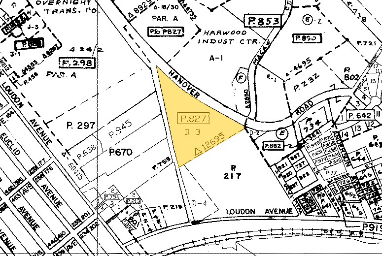 6350 S Hanover Rd, Elkridge, MD for lease - Plat Map - Image 3 of 4