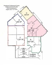 7002 Riverbrook Dr, Sugar Land, TX for lease Floor Plan- Image 2 of 2