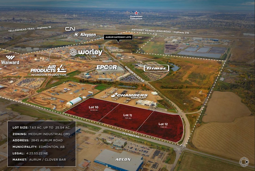 Aurum Rd NE, Edmonton, AB for sale - Primary Photo - Image 1 of 2