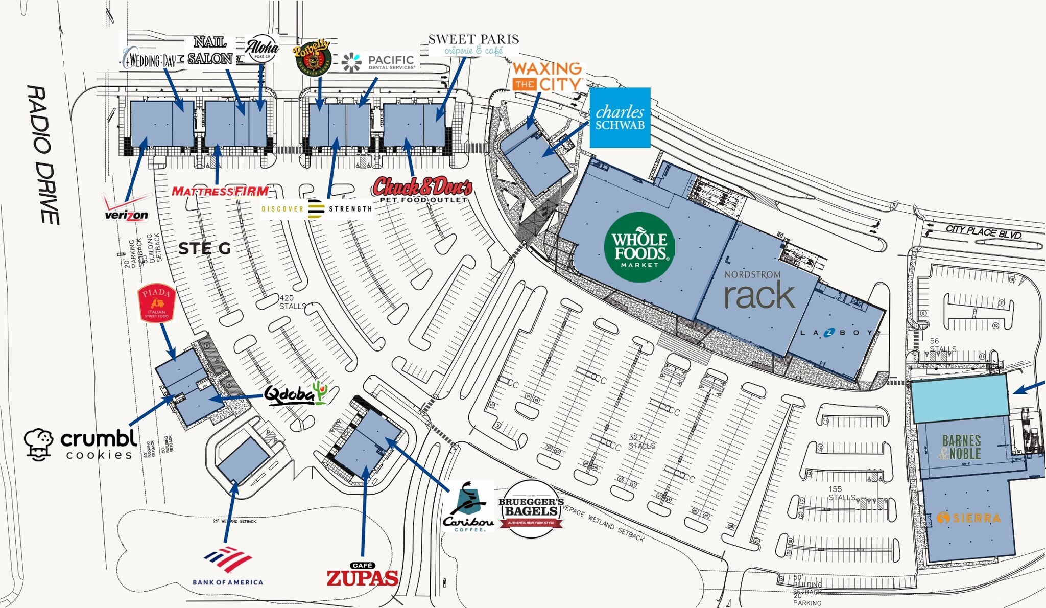 375 Radio Dr, Saint Paul, MN à louer Plan de site- Image 1 de 3