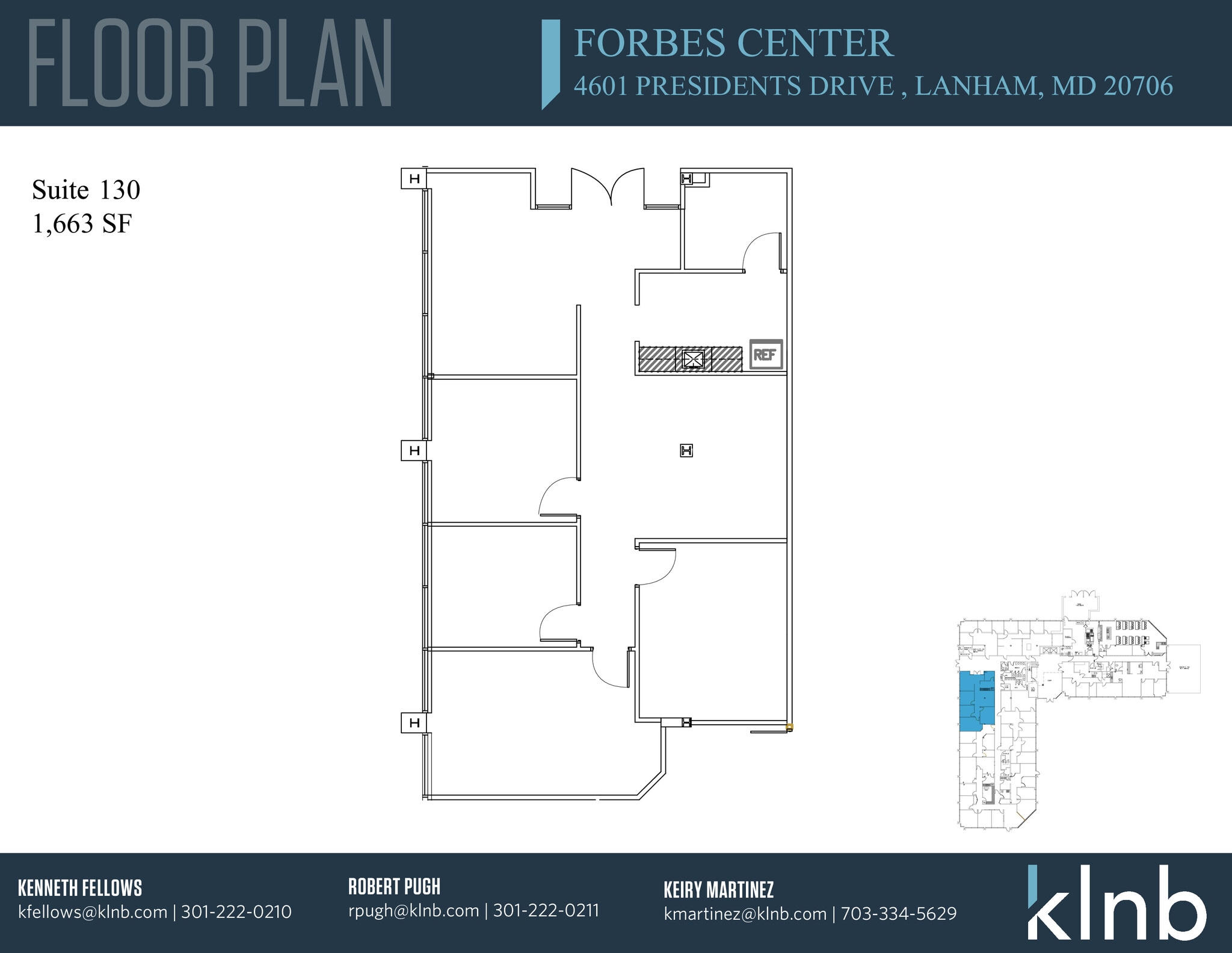 4601 Presidents Dr, Lanham, MD for lease Floor Plan- Image 1 of 1