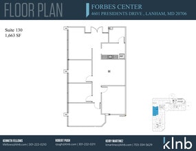 4601 Presidents Dr, Lanham, MD for lease Floor Plan- Image 1 of 1