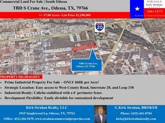 More details for TBD S Crane ave, Odessa, TX - Land for Sale