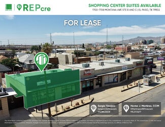 More details for 1700-1708 Montana Ave, El Paso, TX - Retail for Lease