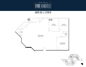 500 N Central Expy, Plano, TX for lease Floor Plan- Image 1 of 1