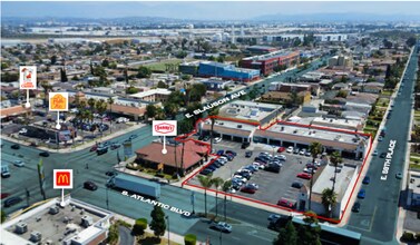 5900-5924 Atlantic Blvd, Maywood, CA - Aerial  map view - Image1