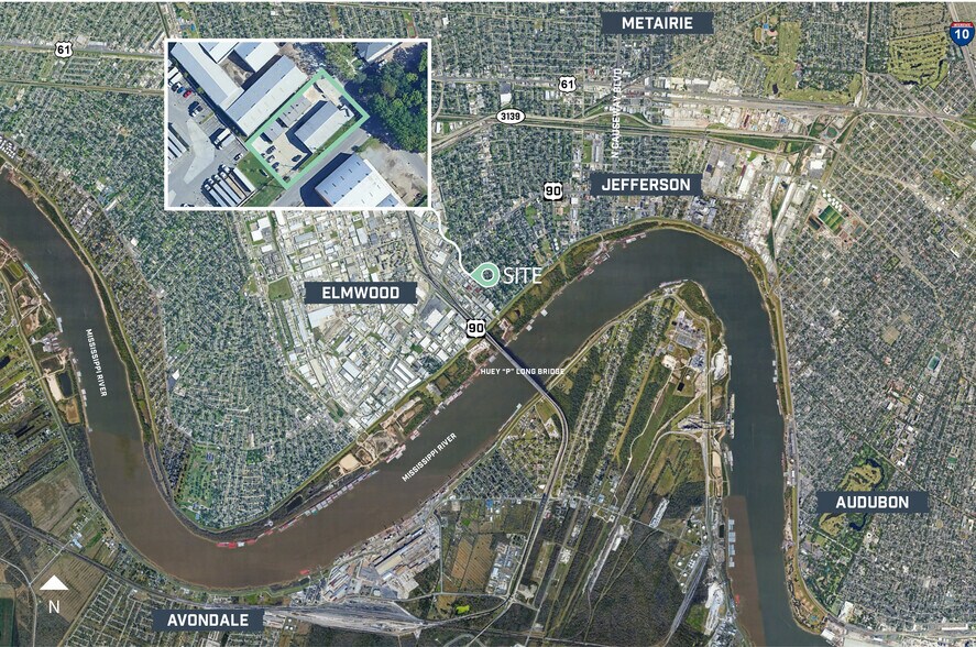 308 St George Ave, New Orleans, LA à vendre - Aérien - Image 3 de 12
