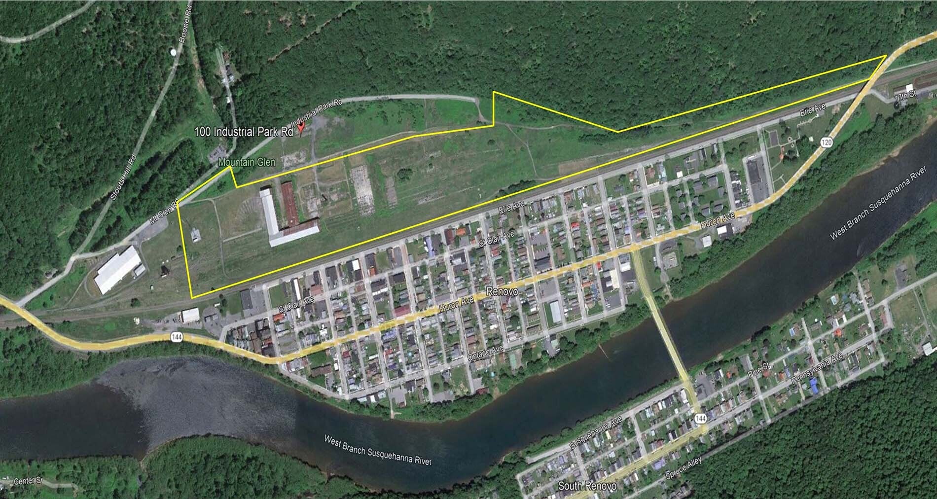 100 Industrial Rd park, Renovo, PA for sale Aerial- Image 1 of 1