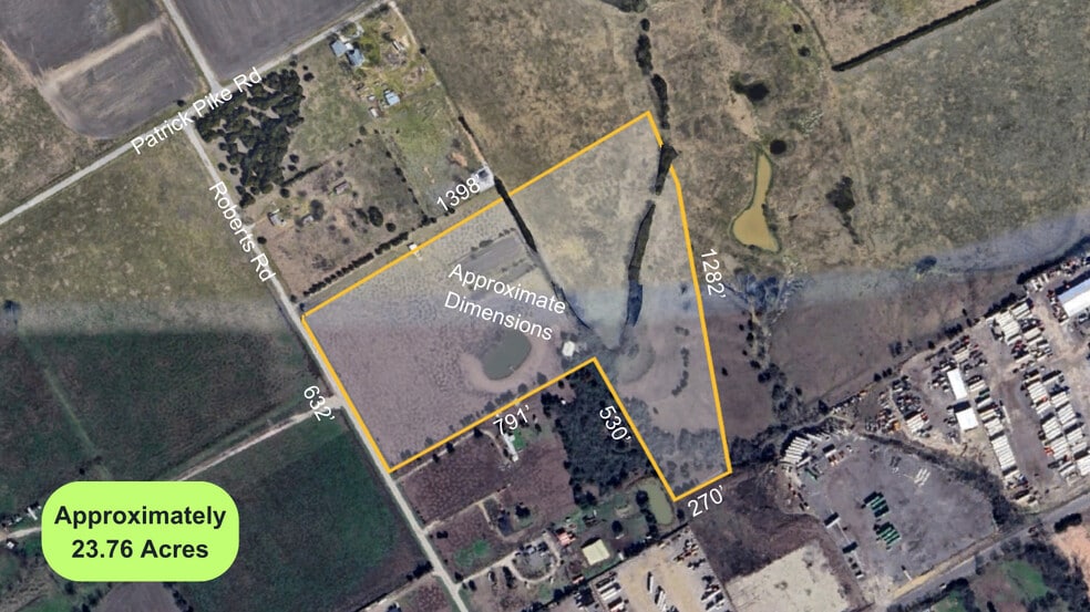 TBD Roberts Road, Ferris, TX à vendre - Photo principale - Image 1 de 1