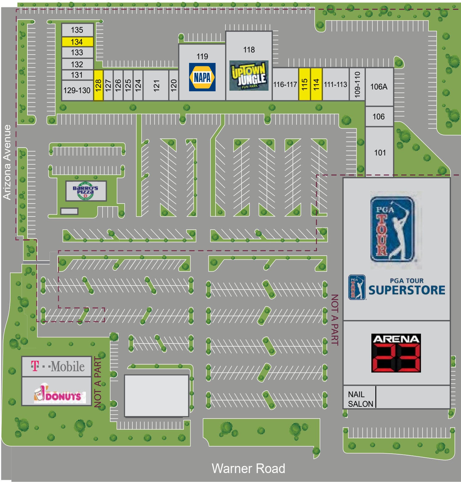 2041-2091 N Arizona Ave, Chandler, AZ for lease Site Plan- Image 1 of 1