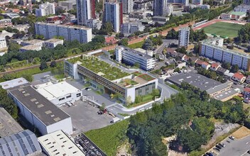 Bobigny, SSD - Aérien  Vue de la carte
