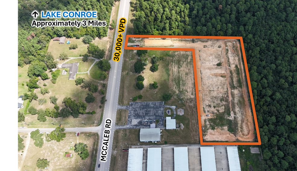 1631 McCaleb rd, Montgomery, TX for lease - Aerial - Image 2 of 3