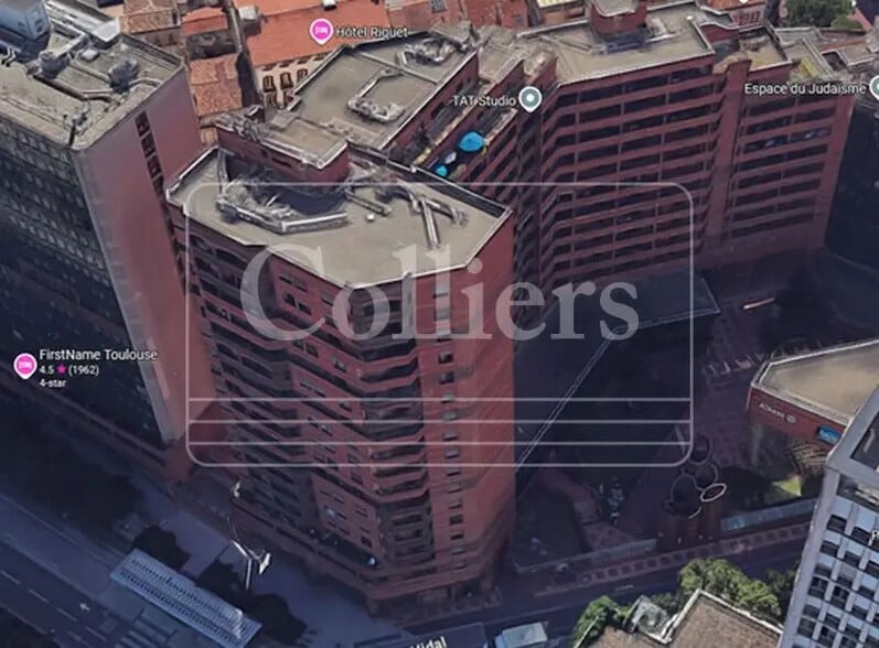 80 Allées Jean Jaurès, Toulouse à louer - Aérien - Image 2 de 4