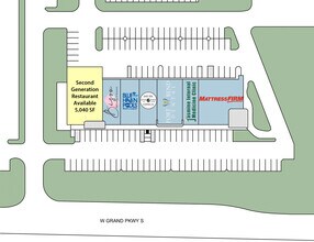 7417 W Grand Pky S, Richmond, TX for lease Site Plan- Image 1 of 1