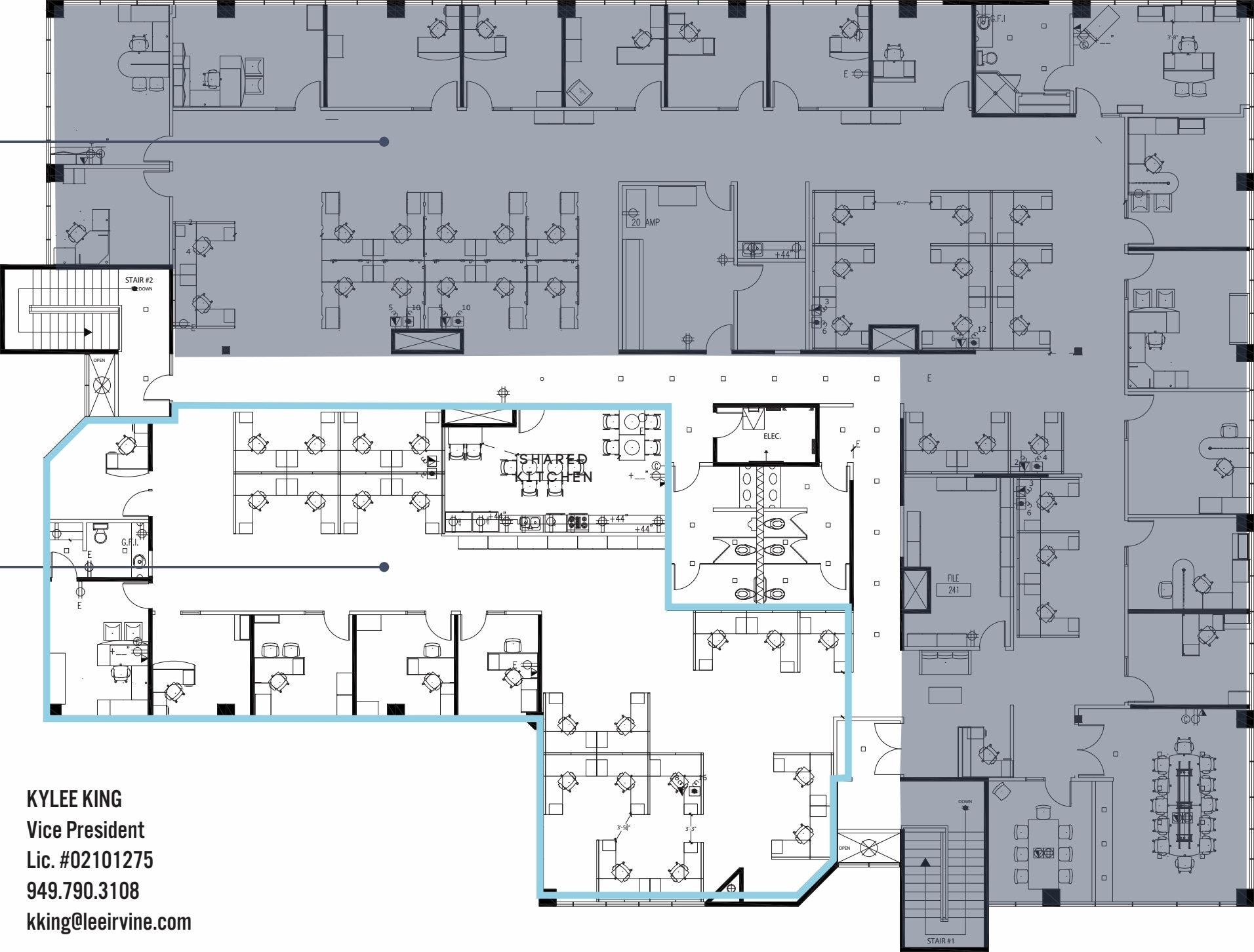 18006 Sky Park Cir, Irvine, CA à louer Plan d’étage- Image 1 de 1