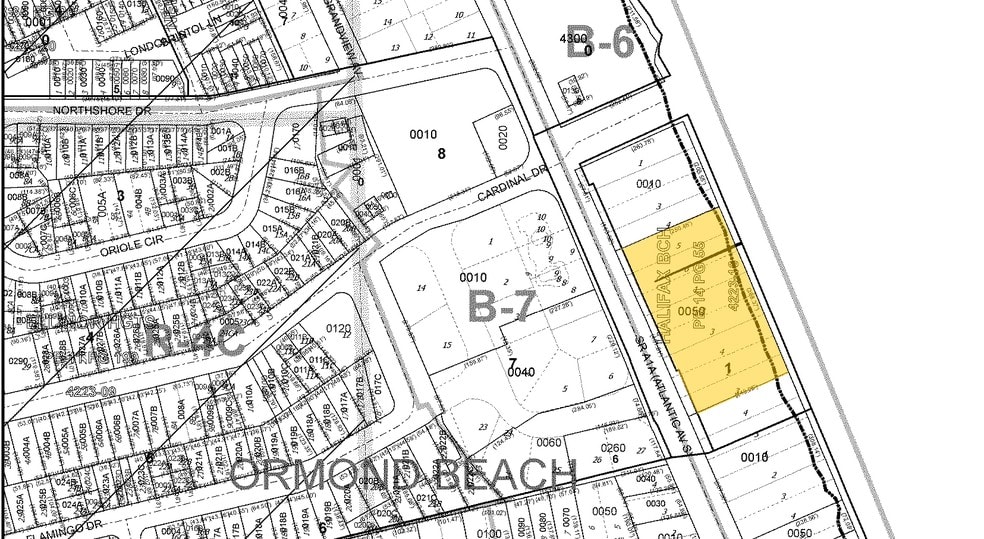 707 S Atlantic Ave, Ormond Beach, FL for sale - Plat Map - Image 2 of 8