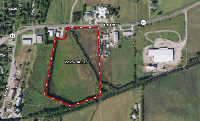 000 HWY 56, Honey Grove, TX à vendre Aérien- Image 1 de 4