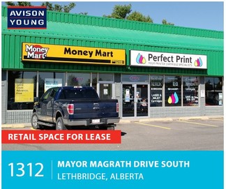 Plus de détails pour 1300-1358 Mayor Magrath Dr S, Lethbridge, AB - Vente au détail à louer