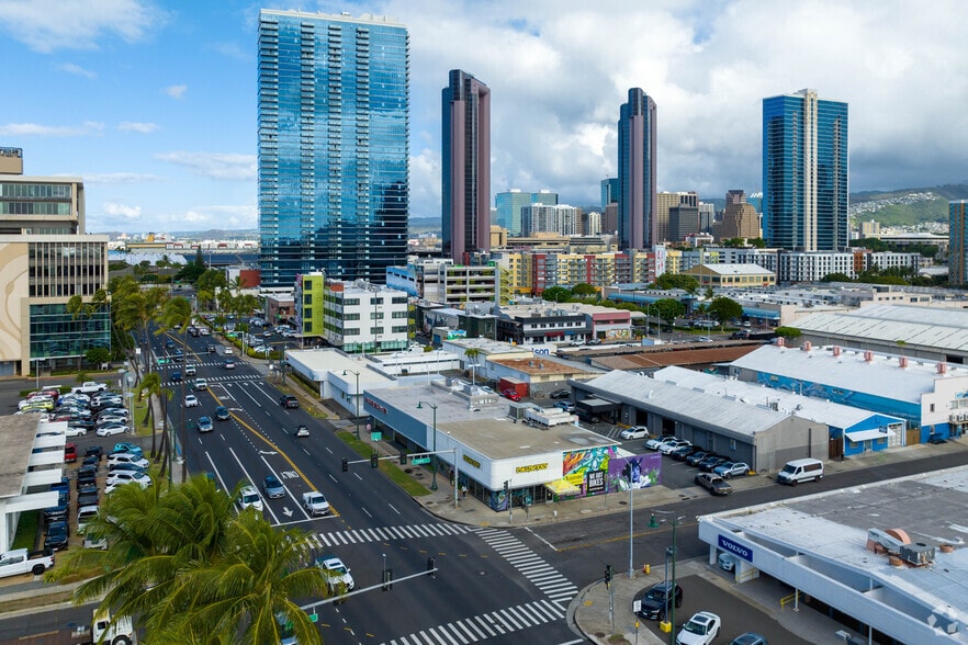 724-740 Ala Moana Blvd, Honolulu, HI for lease - Aerial - Image 3 of 3