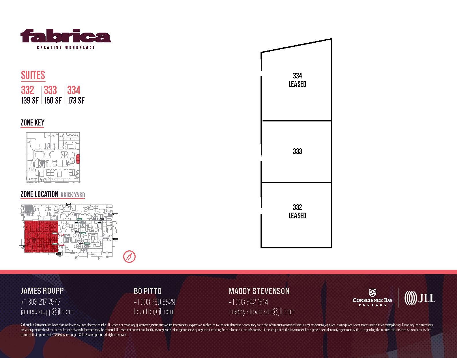 3001 Brighton Blvd, Denver, CO à louer Plan d’étage- Image 1 de 1