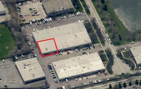 6817 Hobson Valley Dr, Woodridge, IL for lease - Aerial - Image 3 of 6