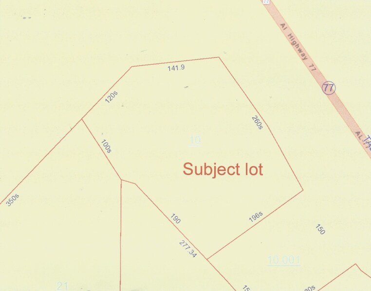 HWY 275 & 77, Talladega, AL for sale Building Photo- Image 1 of 2