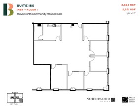 11325 N Community House Rd, Charlotte, NC à louer Plan d  tage- Image 1 de 1