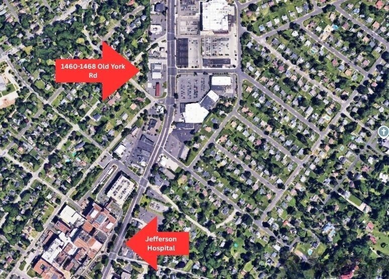 1460 - 1468 Old York Rd portefeuille de 2 propriétés à vendre sur LoopNet.ca - Aérien - Image 3 de 5