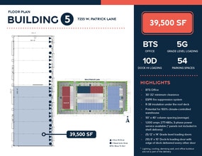Rainbow Blvd, Las Vegas, NV à louer Plan d’étage- Image 1 de 2