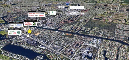 1983 Pga Blvd, Palm Beach Gardens, FL - Aérien  Vue de la carte