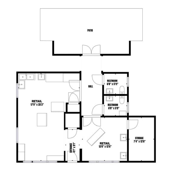 707 E Washington St, Orlando, FL à vendre - Plan d’étage - Image 3 de 3