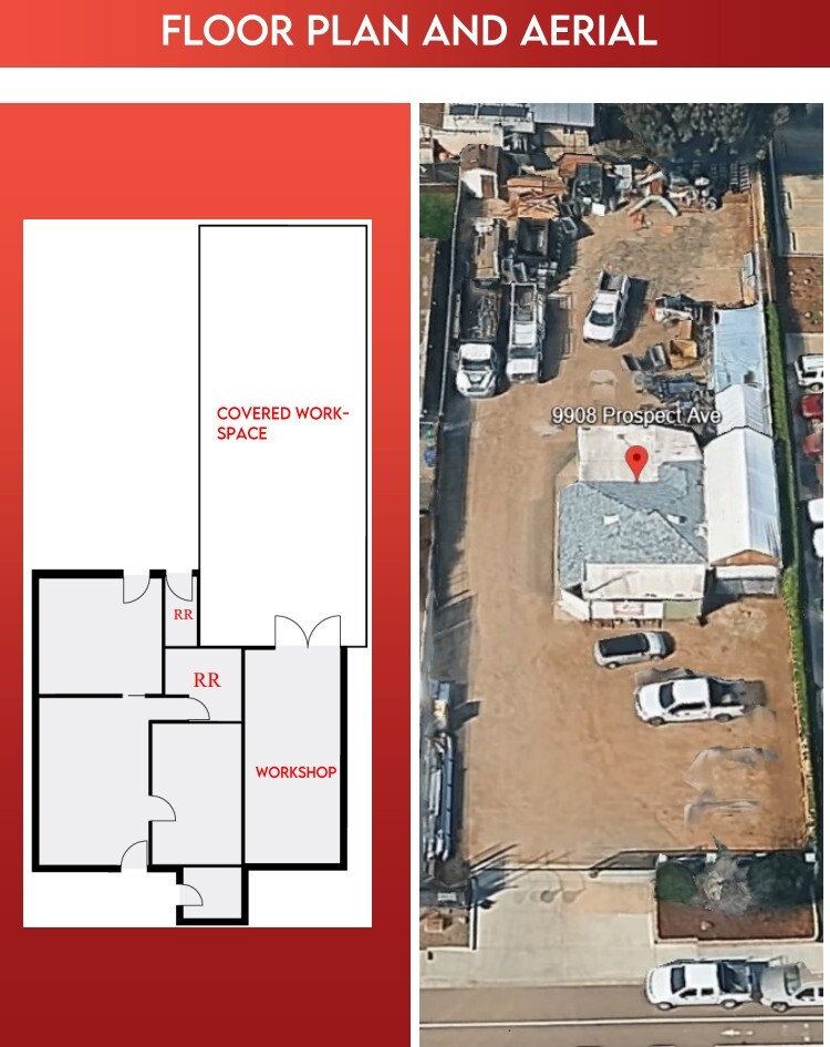 9908 Prospect Ave, Santee, CA for lease Floor Plan- Image 1 of 1