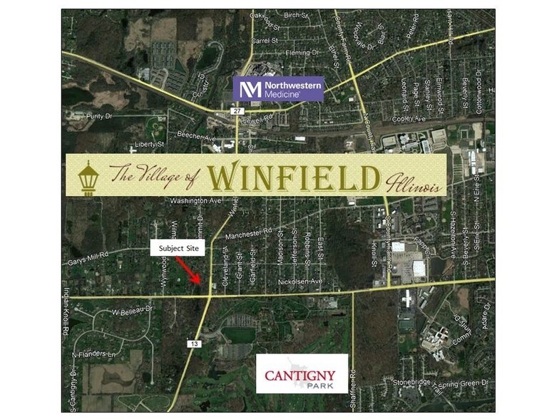 Winfield & Roosevelt Rd, Winfield, IL à vendre - Photo du bâtiment - Image 1 de 1