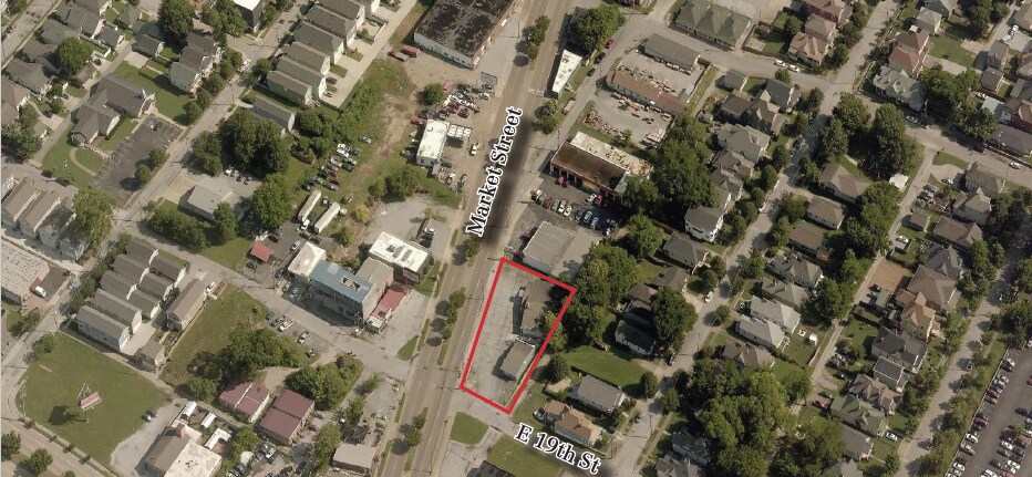 1846 Market St, Chattanooga, TN à vendre - Aérien - Image 2 de 3