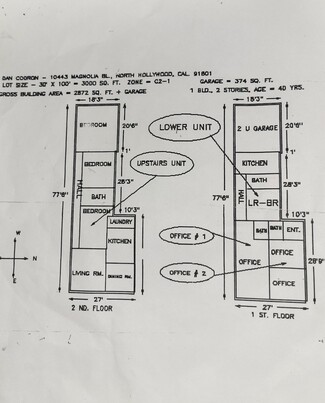 More details for 10443-10445 Magnolia Blvd, North Hollywood, CA - Office for Sale