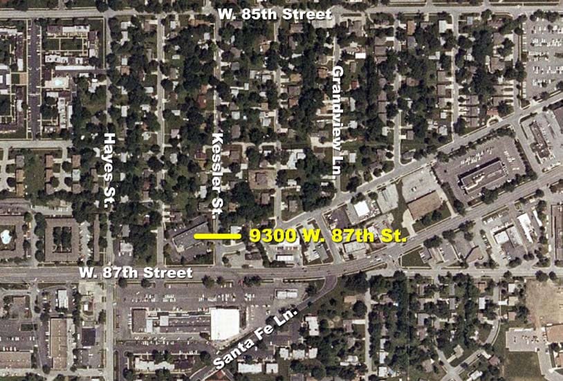 9300 W 87th St, Overland Park, KS for lease - Aerial - Image 3 of 13