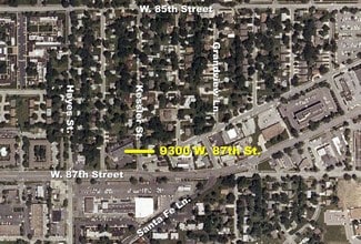 9300 W 87th St, Overland Park, KS - Aerial map view