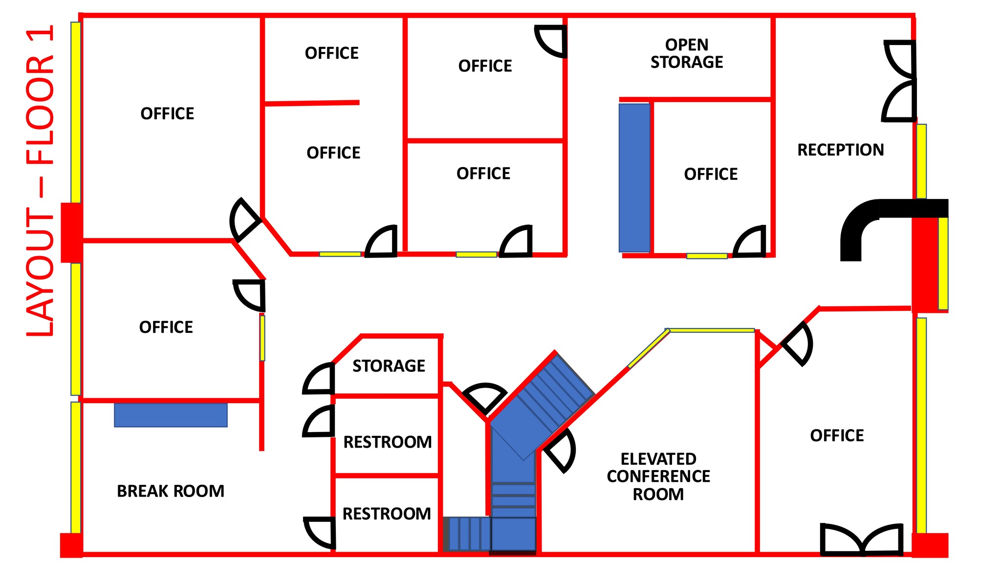 4824 E Baseline Rd, Mesa, AZ for lease Site Plan- Image 1 of 2