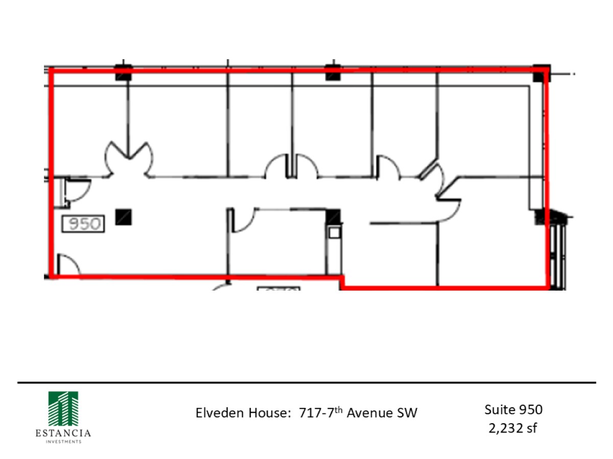 717 7th Ave SW, Calgary, AB for lease Floor Plan- Image 1 of 1