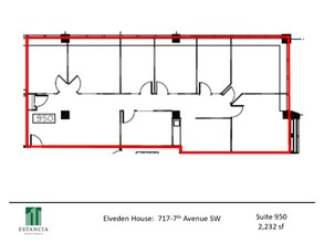 717 7th Ave SW, Calgary, AB for lease Floor Plan- Image 1 of 1