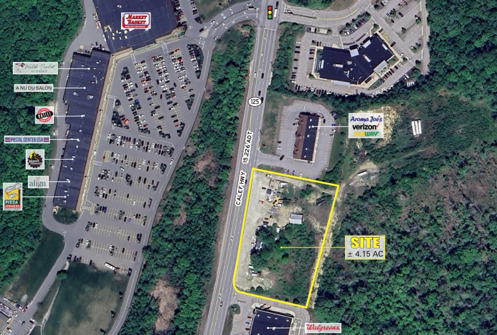 85 Calef Hwy, Lee, NH for lease Aerial- Image 1 of 3