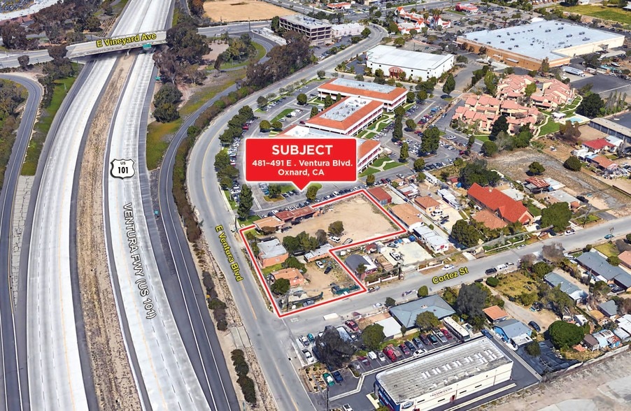 481 E Ventura Blvd, Oxnard, CA for lease - Aerial - Image 2 of 5