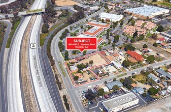 481 E Ventura Blvd, Oxnard, CA - AERIAL  map view