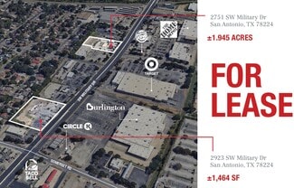 Plus de détails pour 2923 SW Military Dr, San Antonio, TX - Commerce de détail à louer