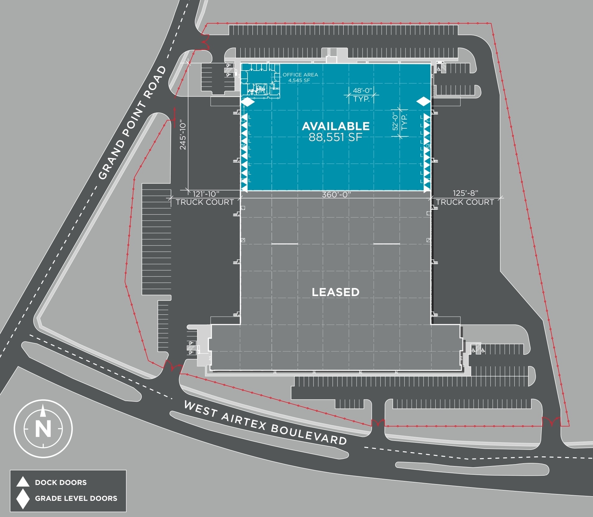300 Airtex Dr, Houston, TX à louer Plan de site- Image 1 de 3
