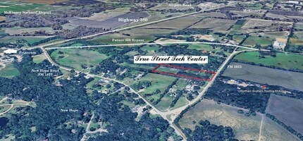 721 FM 2933, McKinney, TX - AERIAL  map view