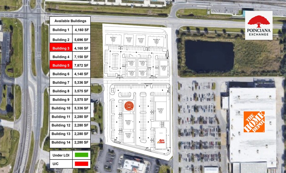 1625 S Poinciana Blvd, Kissimmee, FL for sale - Site Plan - Image 3 of 3